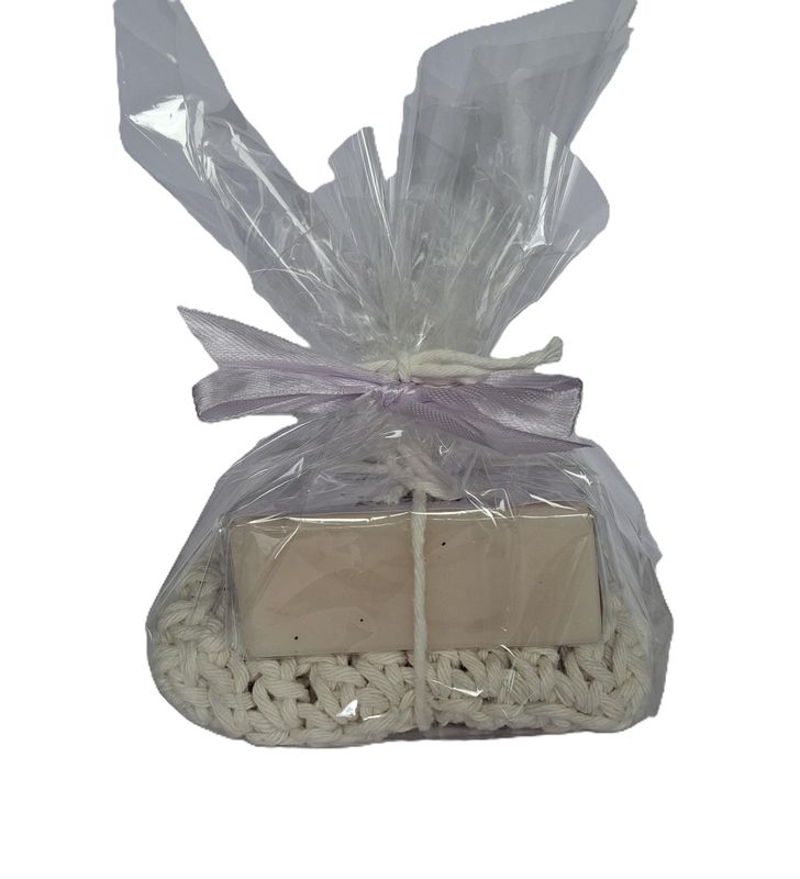 ZESTAW PREZENTOWY SASZETKA + MYDŁO RÓŻANE