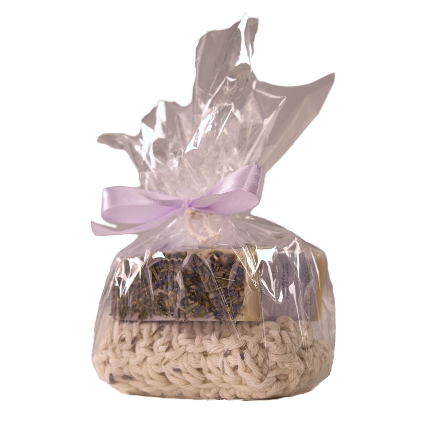 ZESTAW PREZENTOWY SASZETKA + MYDŁO LAWENDOWE