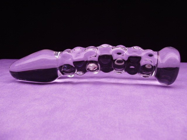 PASSION GLASS SEX TOYS - Curved 1.25&quot; (32mm) - Dildo Dilators