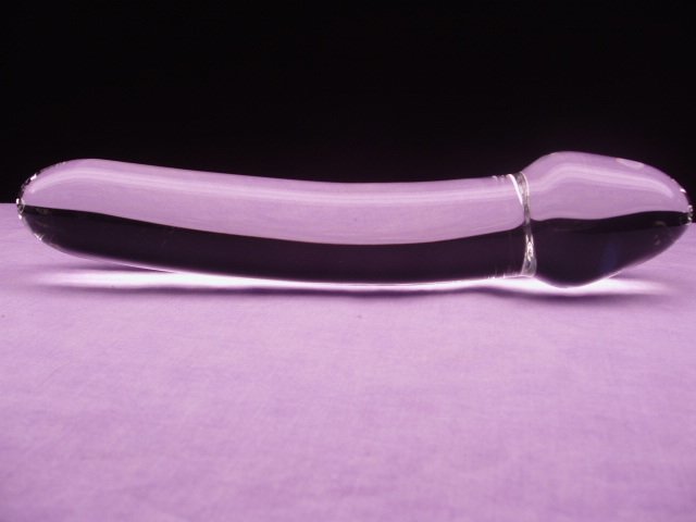 PASSION GLASS SEX TOYS - Curved 1.625" (41mm) - Dildos Dilator