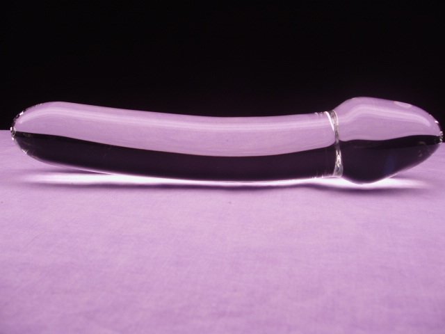 PASSION GLASS SEX TOYS - Curved 1.625&quot; (41mm) - Dildos Dilator