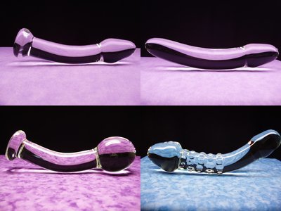 Classic Curved Glass Sex Toys