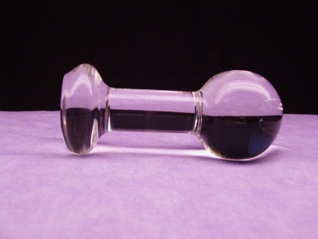 LOLLIPOP GLASS BUTT PLUG SEX TOY