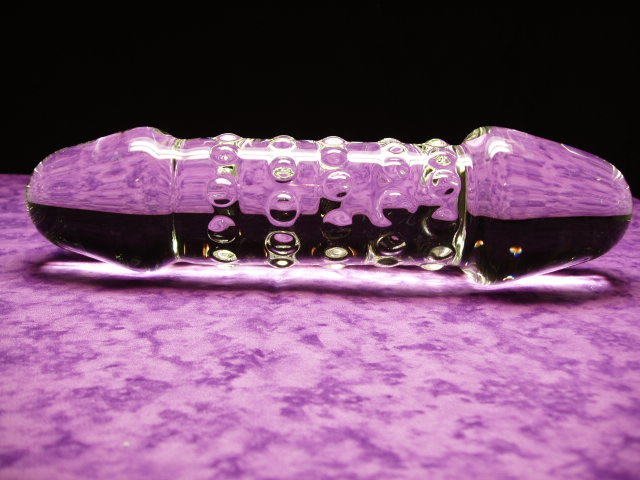 PASSION GLASS SEX TOYS - Linear 2.375&quot; (60mm) - Dildo Dilators