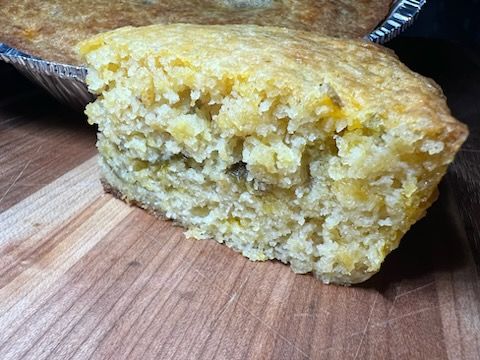 Southwest-Style Green Chili and Cheddar Cornbread - 8 inch pan