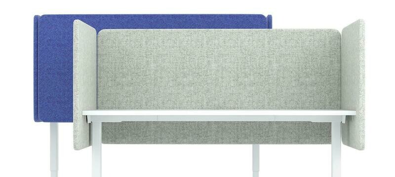 DESK 760 - Tischtrennwände Stoff Velito