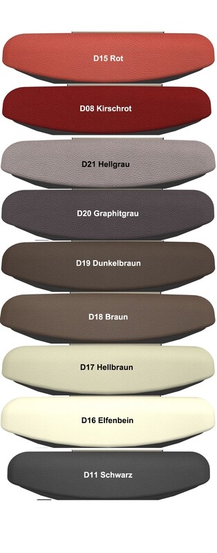 Surf Kunstleder Gestell Schwarz