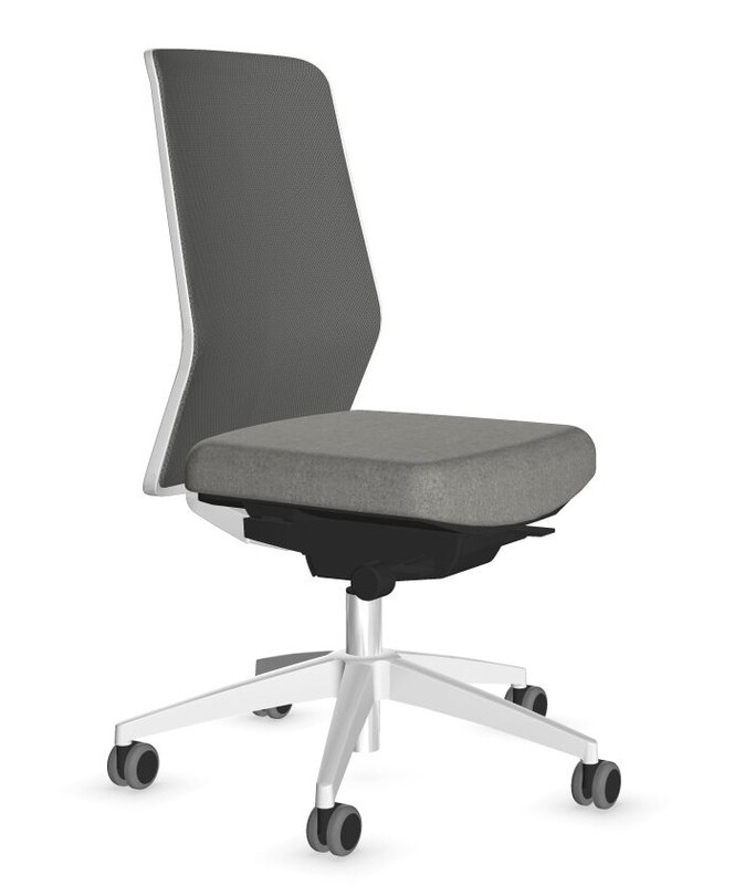 Surf Stoffbezug  Gestell Weiss