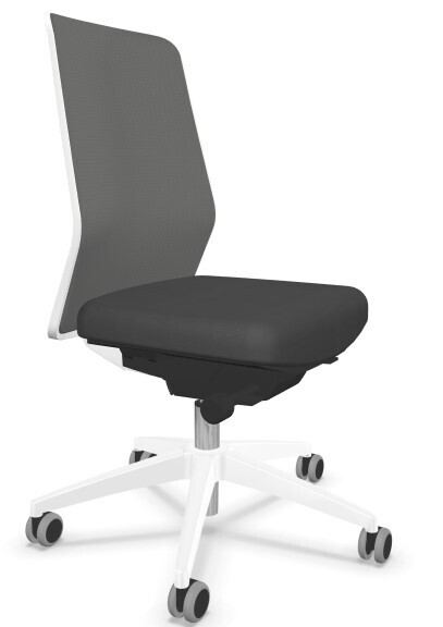 Surf Kunstleder Gestell Weiss