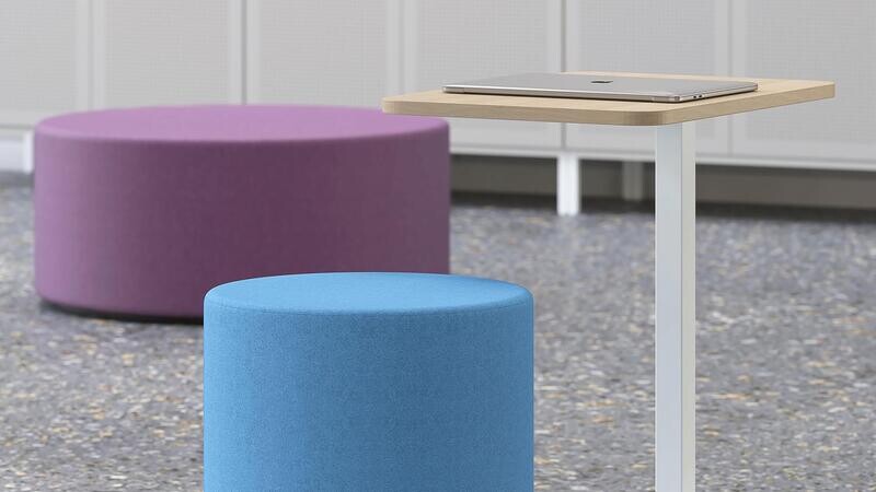 GIRO Sitzhocker Leder large
