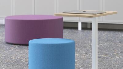 GIRO Sitzhocker Leder large