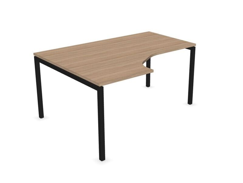 NOVA U Crescent Schreibtisch
