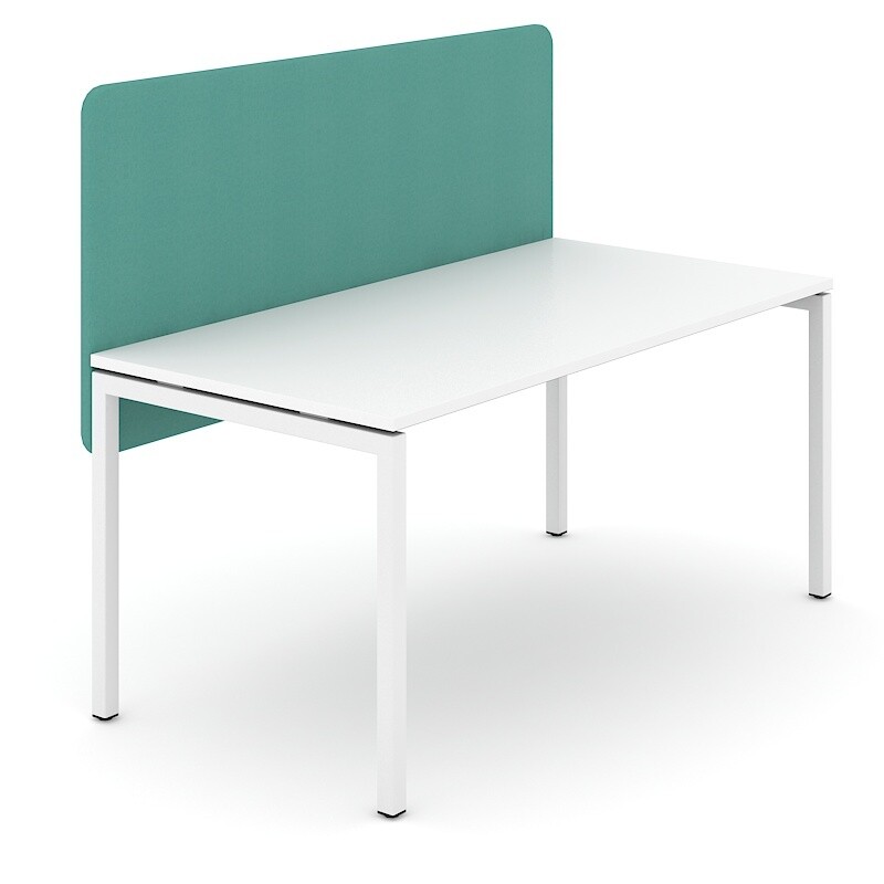 DESK 760 - Tischtrennwände Stoff Synergy