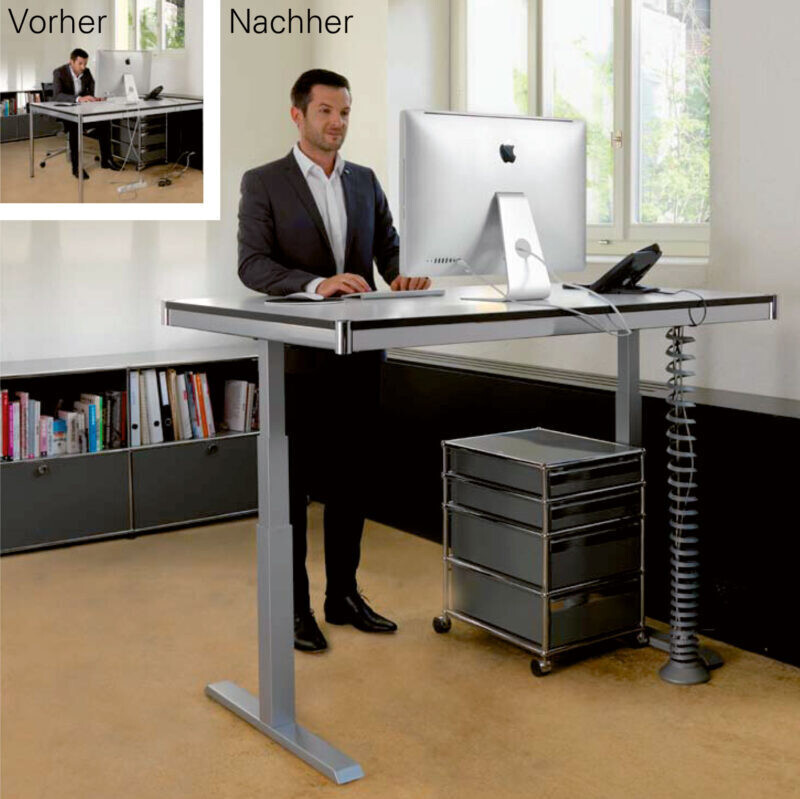 Umbau USM-Tisch