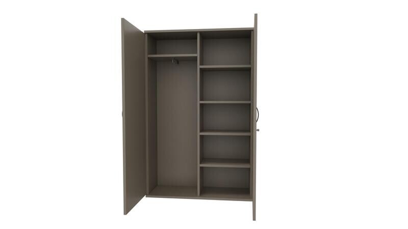 UNI Garderoben Schrank 1200x1874