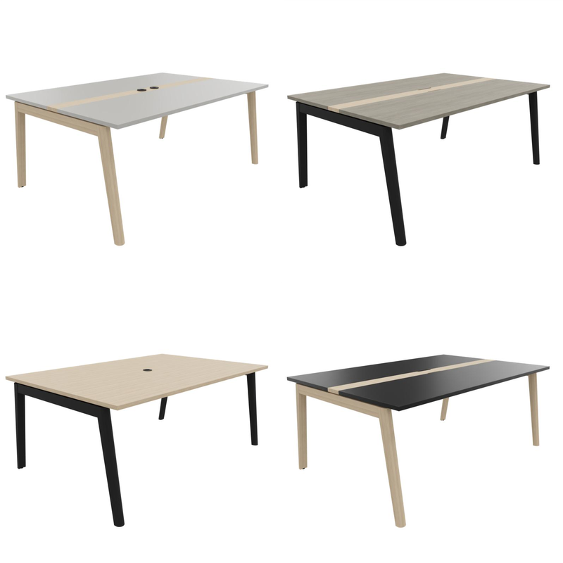 NOVA WOOD 6 Plätze
Melamin Tischplatte