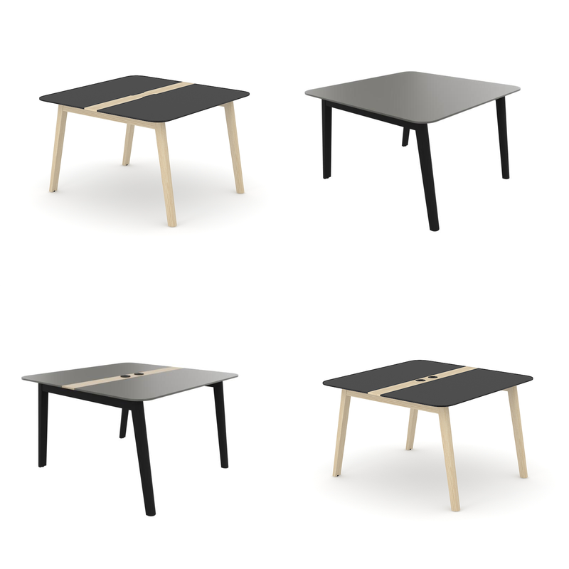 NOVA WOOD 4 Plätze
HPL Tischplatte