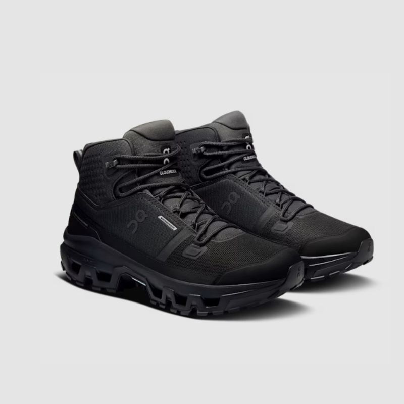 ON Cloudrock Mid Waterproof "All Black"
