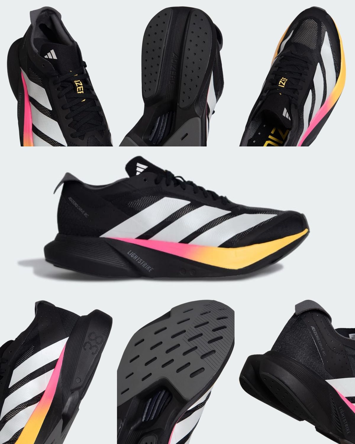Adidas Adizero Drive RC - Black Orange Red