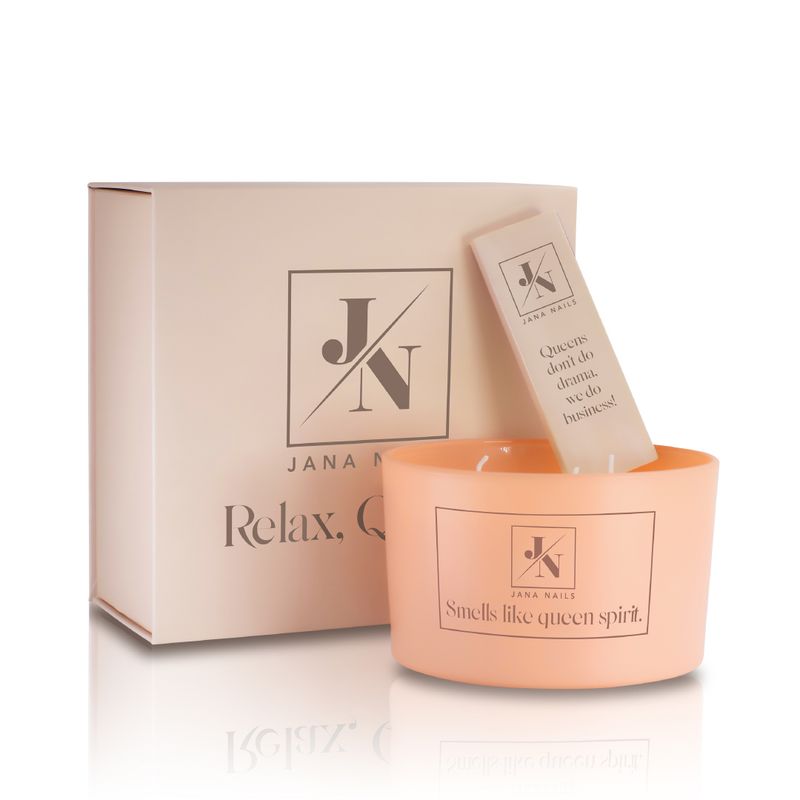 RELAX, QUEEN ! bougie parfumée 500 g et allumettes longues