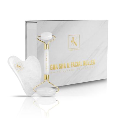Gua Sha &amp; Facial Roller Set