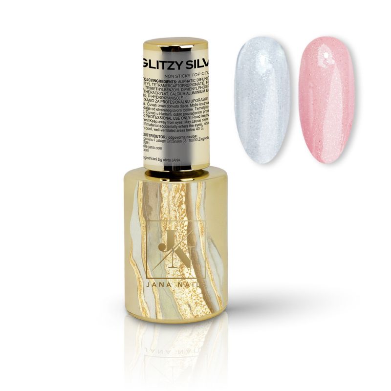 Glitzy silver diamond - 10ml