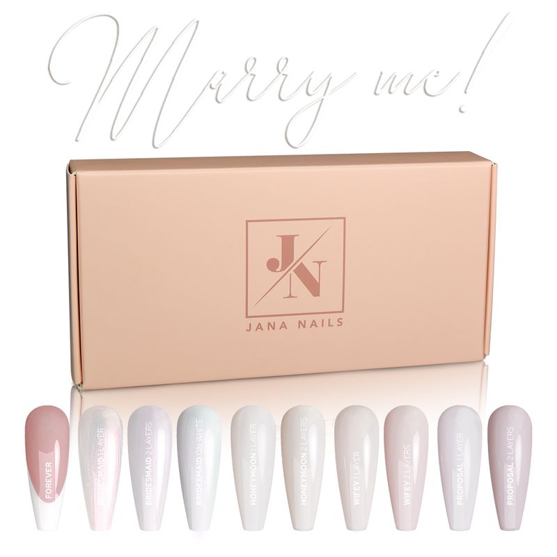 Marry me - wedding set box