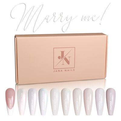 Marry me - wedding set box