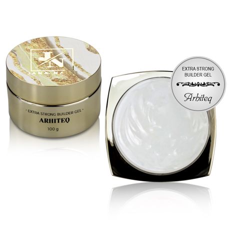Arhiteq pinch &amp; build clear strong builder gel - 100g