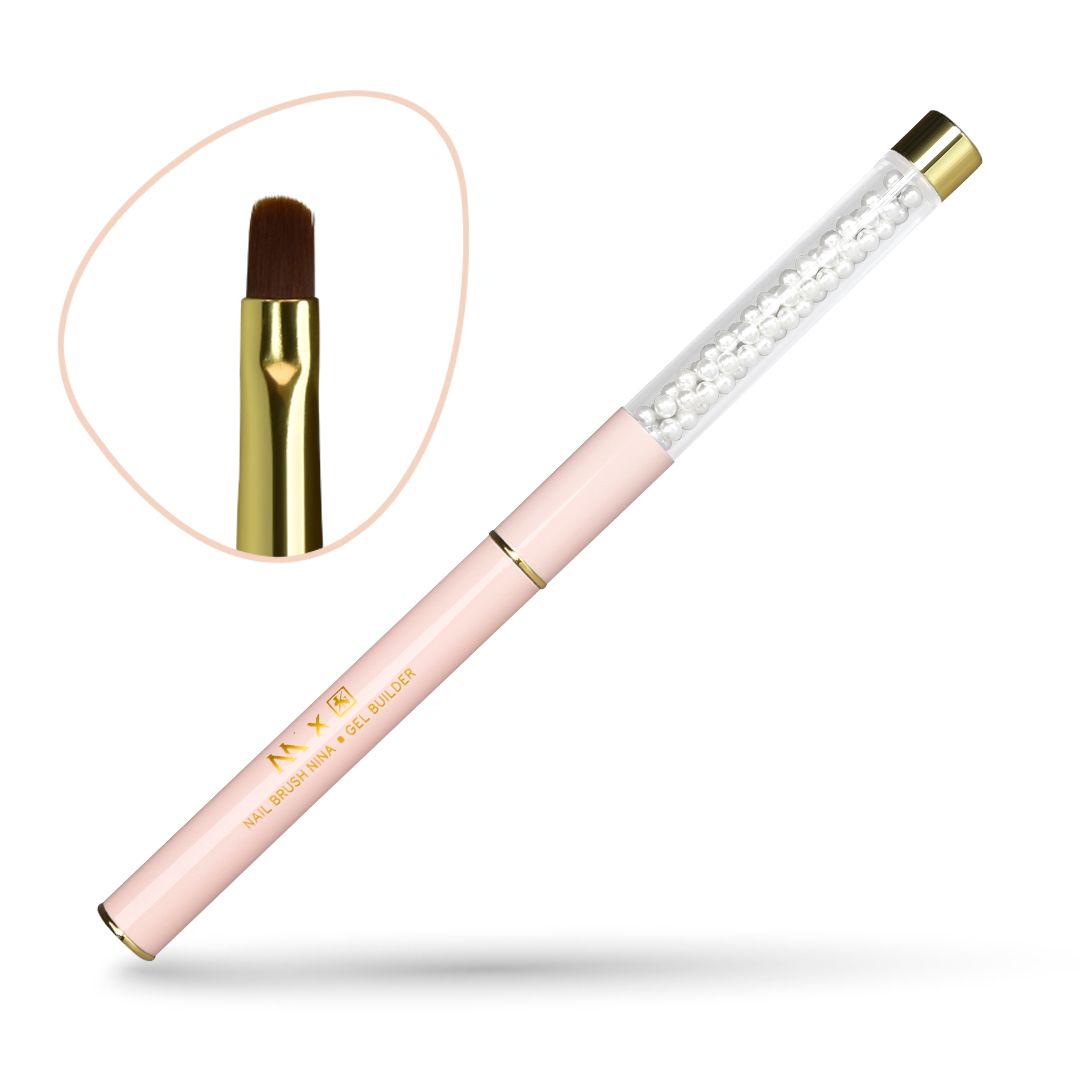 Pinceau à ongles NN x JN - gel de construction ovale