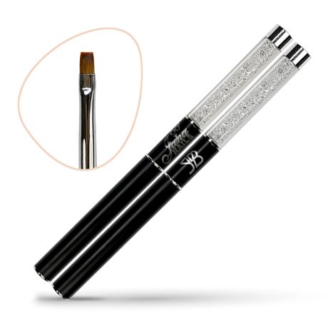 Brush for gel square