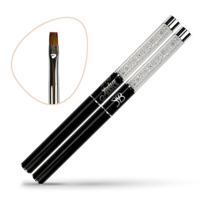 Brush for gel square