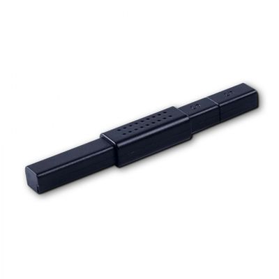 Cat eye double side magnet plat noir - 1 pcs