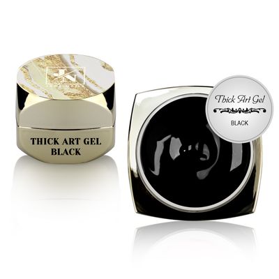Art Thick gel black / non sticky - 5g
