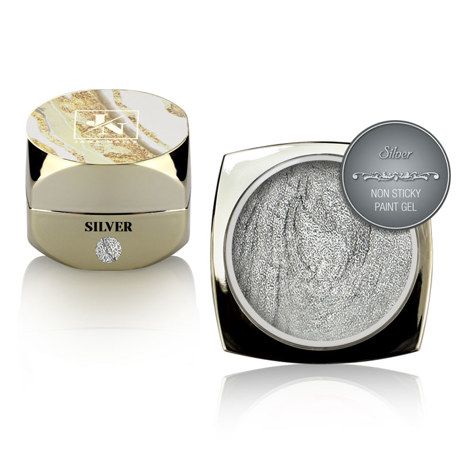 Non sticky paint gel Silver - 5g
