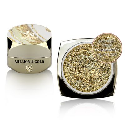 Glam &amp; Glitz color gel Million $ gold 5g