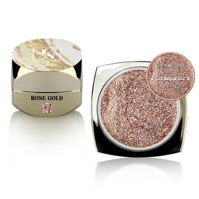 Glam &amp; Glitz color gel Rose Gold - 5g