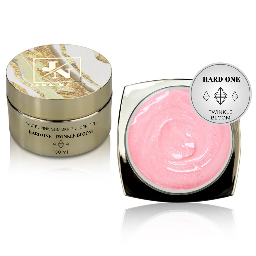 Hard One builder gel Twinkle Bloom- 100g