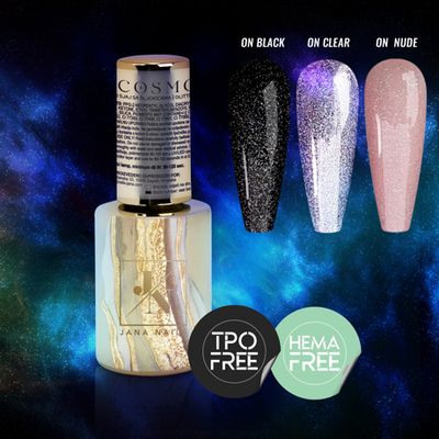 Cosmos glitter top coat - 10ml