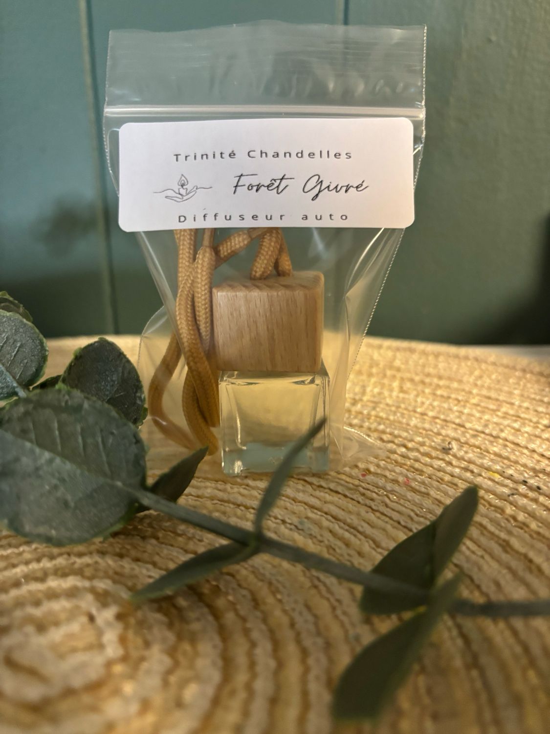 Diffuseur auto forêt givré