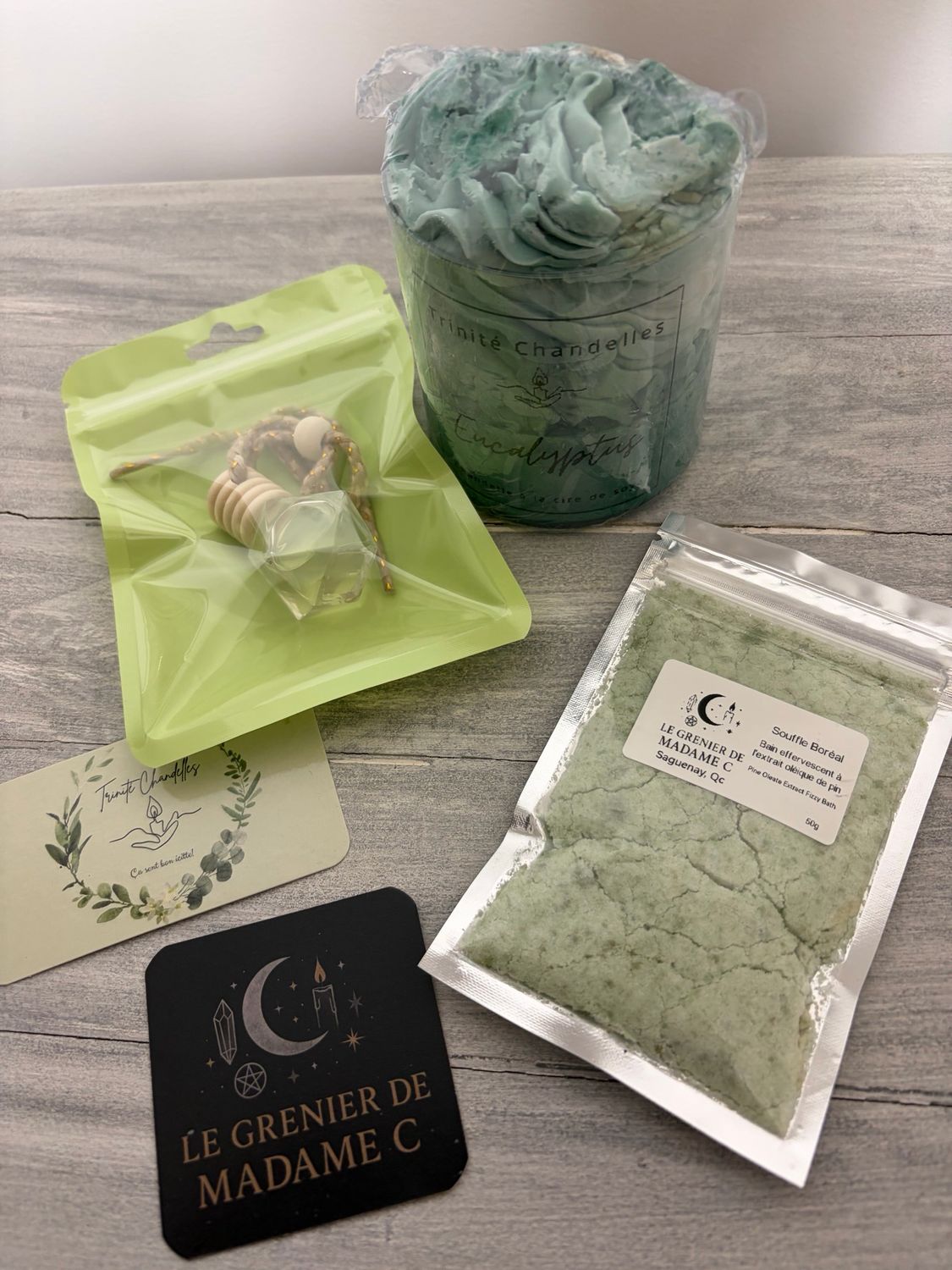 Coffret eucalyptus