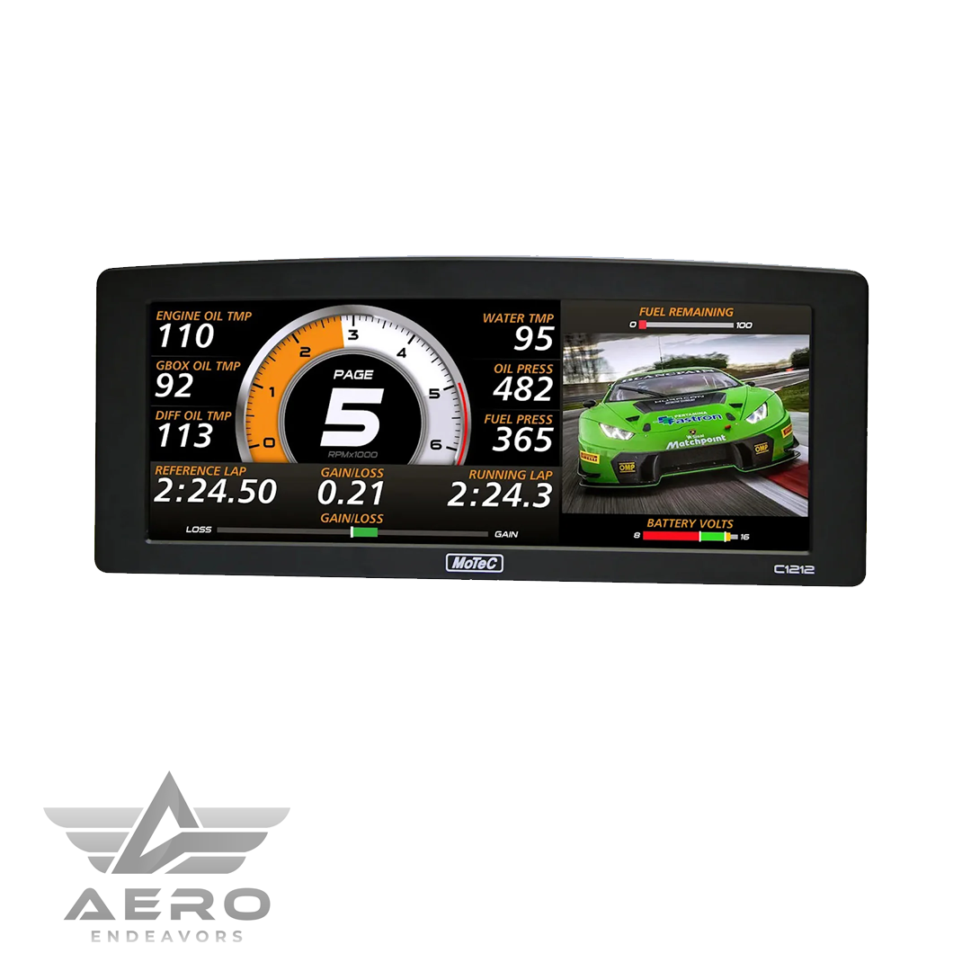MoTec C1212 12" Color Display