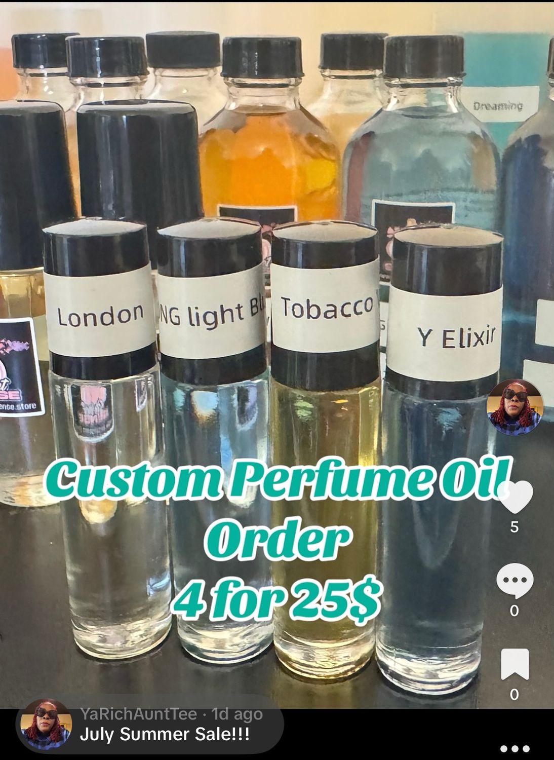 Custom oil sets