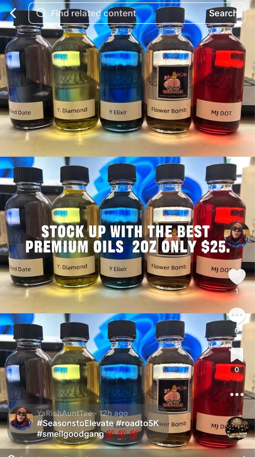 Wholesale premium Perfume Oil (4oz)
