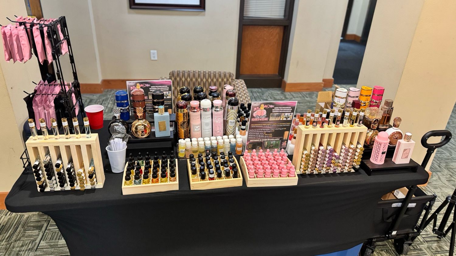 Assorted perfum And cologne testers