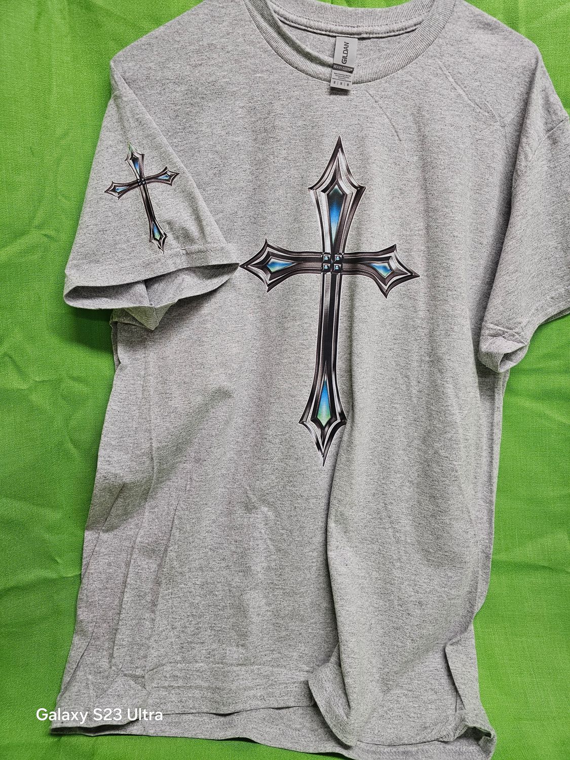 CROSS DOUBLE PRINT Graphic shirt ADULT AND YOUTH