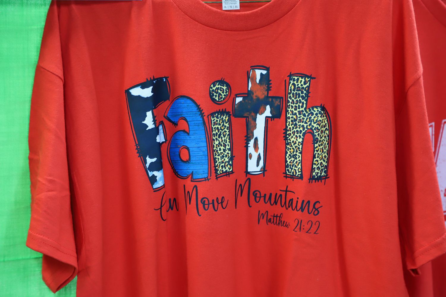 FAITH Graphic Short Sleeve T-shirt ADULT AND YOUTH