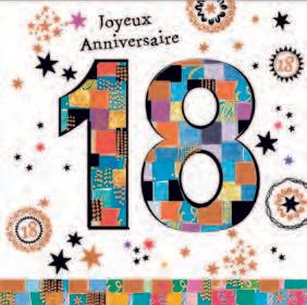 CARTE DOUBLE 16 X 16 SANS CELLO