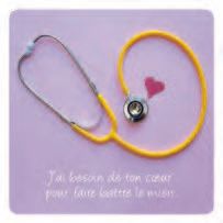 CARTE DOUBLE 12 X 12 CM SANS CELLO