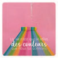 CARTE DOUBLE 12 X 12 CM SANS CELLO